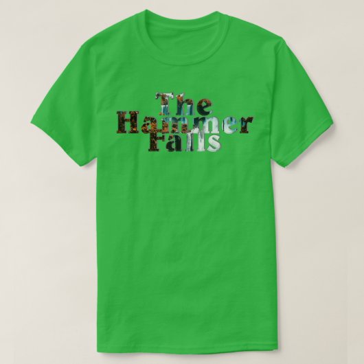 T-shirt Les chutes Hammer (Design devant)