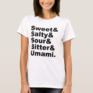 T-shirt Les cinq goûts Aiguille aigre-salée douce & Umam