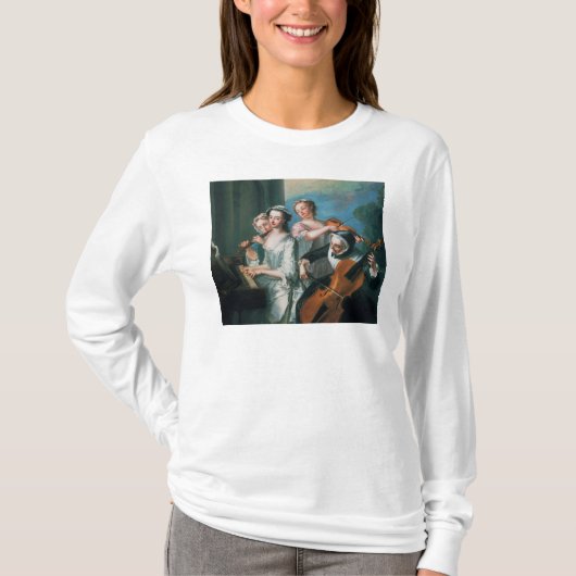 T-shirt Les cinq sens (Devant)