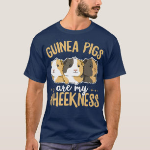 T-shirt Les cochons de Guinée sont mon jeu de mots pour un