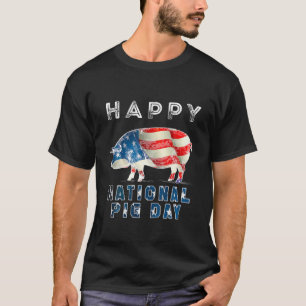 T-shirt Les Cochons de la Journée Nationale Du Cochon Me