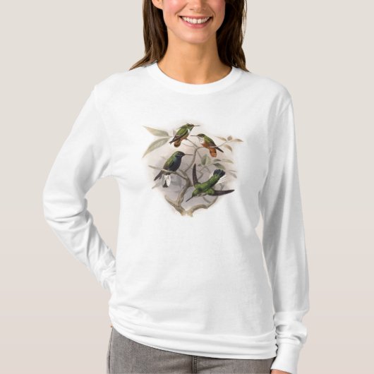 T-shirt Les colibris en vol (Devant)