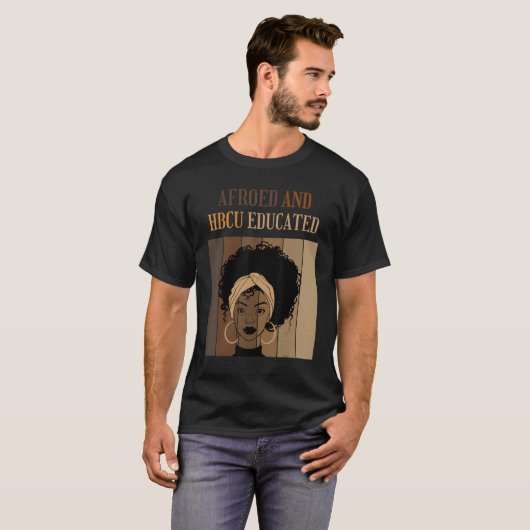 T-shirt Les Collèges Noirs Historiques Afroed Et HBCU (Devant entier)