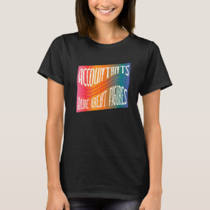 T-shirt Les comptables ont de grands chiffres Comptable