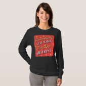 T-shirt Les Comptables Quittent Lorsqu'Ils Perdent Des Com (Devant entier)
