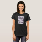 T-shirt Les comptables rendent la vie moins imposable Math (Devant entier)