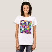 T-shirt Les cônes de crème glacée (Devant entier)