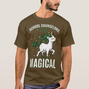 T-shirt Les Conseillers Scolaires Sont Magique Unicorne Co