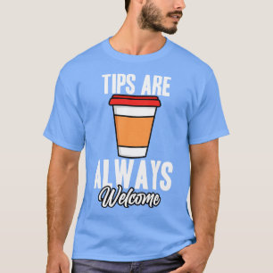 T-shirt Les Conseils De Barista Sont Toujours Les Bienvenu