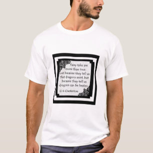 T-shirt Les contes de fées sont… La chemise des hommes