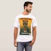 T-shirt Les Conversations Ne Ppatient Pas d'Impôts (Devant entier)