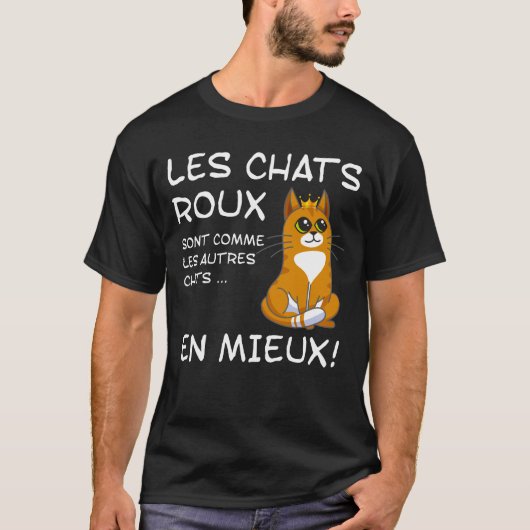 T-shirt Les Conversations Roux Sont Comme Les Autres Conve (Devant)