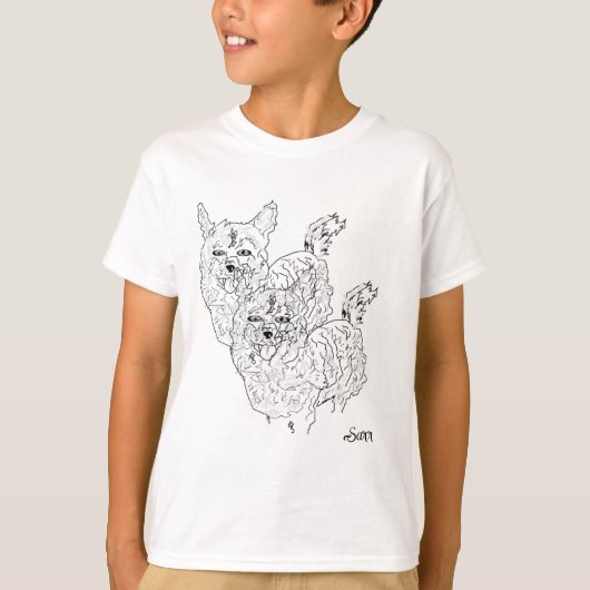 T-Shirt : Les copains (Devant)