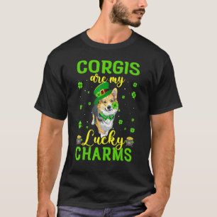 T-shirt Les Corgis Sont Mes Porte-Bonheur St Patrick Pour