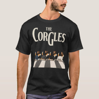 T-shirt Les Corgles Anniversaire Amateurs de Chien Corgi D