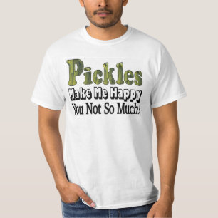 T-shirt Les cornichons me rendent heureux