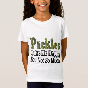 T-Shirt Les cornichons me rendent heureux