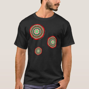 T-shirt Les couleurs de la chemise noire pour hommes de No
