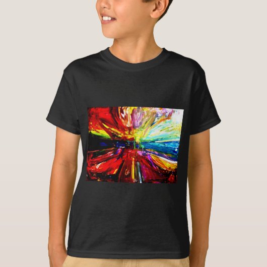 T-shirt les couleurs multi de Michele (Devant)