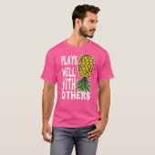 T-shirt Les couples de Swinger (Devant entier)