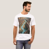 T-shirt Les Course Mythiques Expriment Le Tee. (Devant entier)