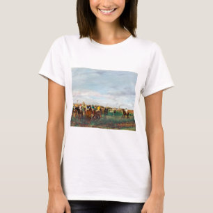 T-shirt Les Courses de chevaux, Edgar Degas