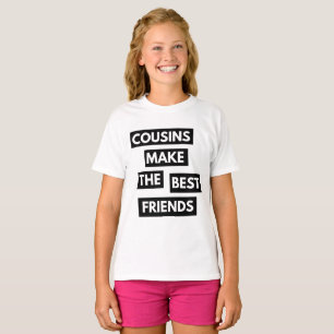T-shirt Les cousins font les meilleurs amis