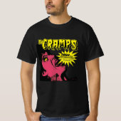 T-shirt Les Crampes, les films d'horreur, les années 1990 (Devant)