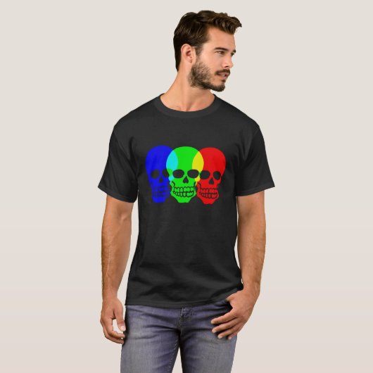 T-shirt Les Crânes (Devant entier)