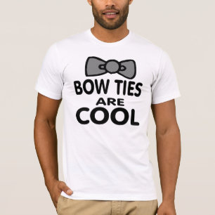 T-shirt Les cravates d'arc sont fraîches