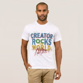 T-shirt Les Créateurs Rocks Le Monde (Devant entier)