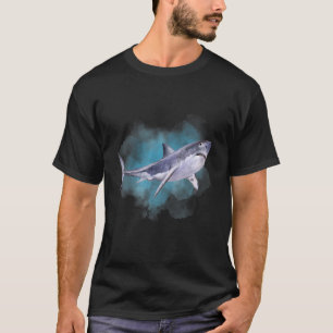 T-shirt Les créatures océaniques profondes du requin et la