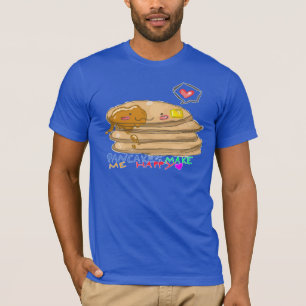 T-shirt les crêpes me rendent heureux