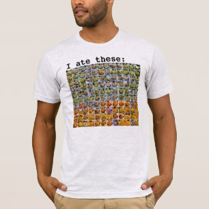 T-shirt les creusets j'ai mangé