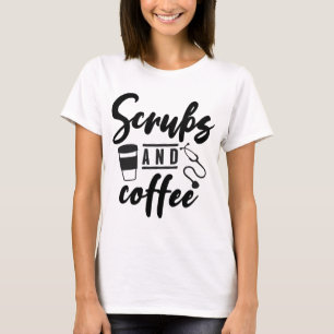 T-shirt Les crubs et le café