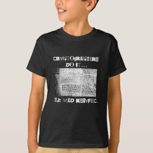 T-shirt Les cryptographes le font... HZ MXD KSUYFEEC