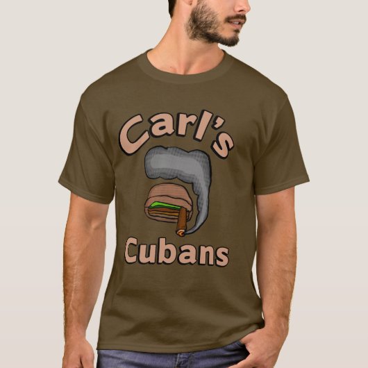 T-shirt Les Cubains de Karl (Devant)