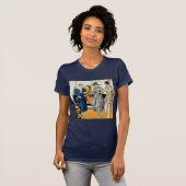T-shirt Les dames branchées (Devant entier)