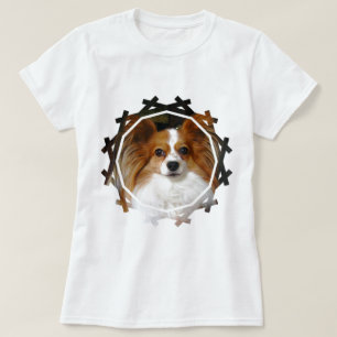 T-shirt Les dames de chien de Sheltie ont adapté le