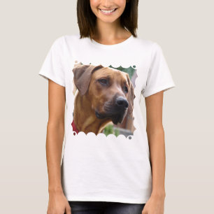 T-shirt Les dames de Rhodesian Ridgeback ont adapté le