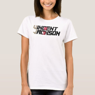 T-shirt Les dames de Vincent Jackson ont adapté la chemise