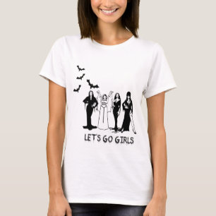 T-shirt Les dames d'Halloween