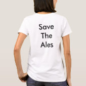 T-shirt Les dames sauvent Alès (Dos)