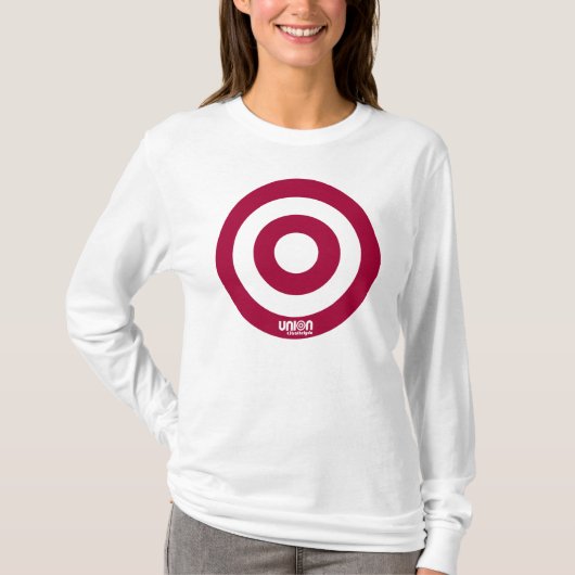 T-shirt Les dames visent Hoody adapté (Devant)