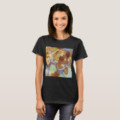 T-shirt Les Danseurs Bleus par Edgar Degas (Devant entier)