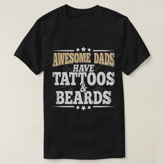 T-shirt Les Das Awesome Ont Des Tatouages Et Des Oreilles (Design devant)