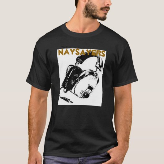 T-shirt Les défaitistes (noir) (Devant)