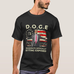 T-shirt Les Démocrates Doge Se Font Officiellement Exposer
