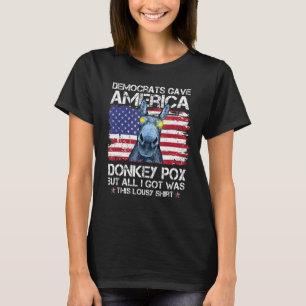 T-shirt Les Démocrates ont donné de la varicelle américain