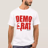 T-shirt Les démocrates sont communistes - Humour de la pol (Devant)